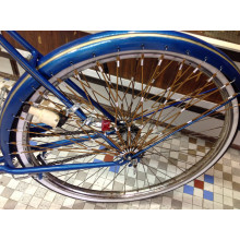Red protección falda bici clásica marrón