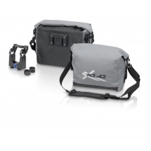 XLC bolsa manillar BA-W18 negro/gris, impermeable