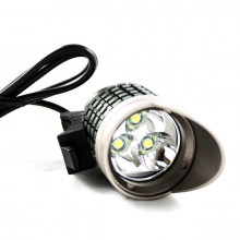 LINTERNA 3 LED XML-T6 3800 LUMEN CON BATERIA